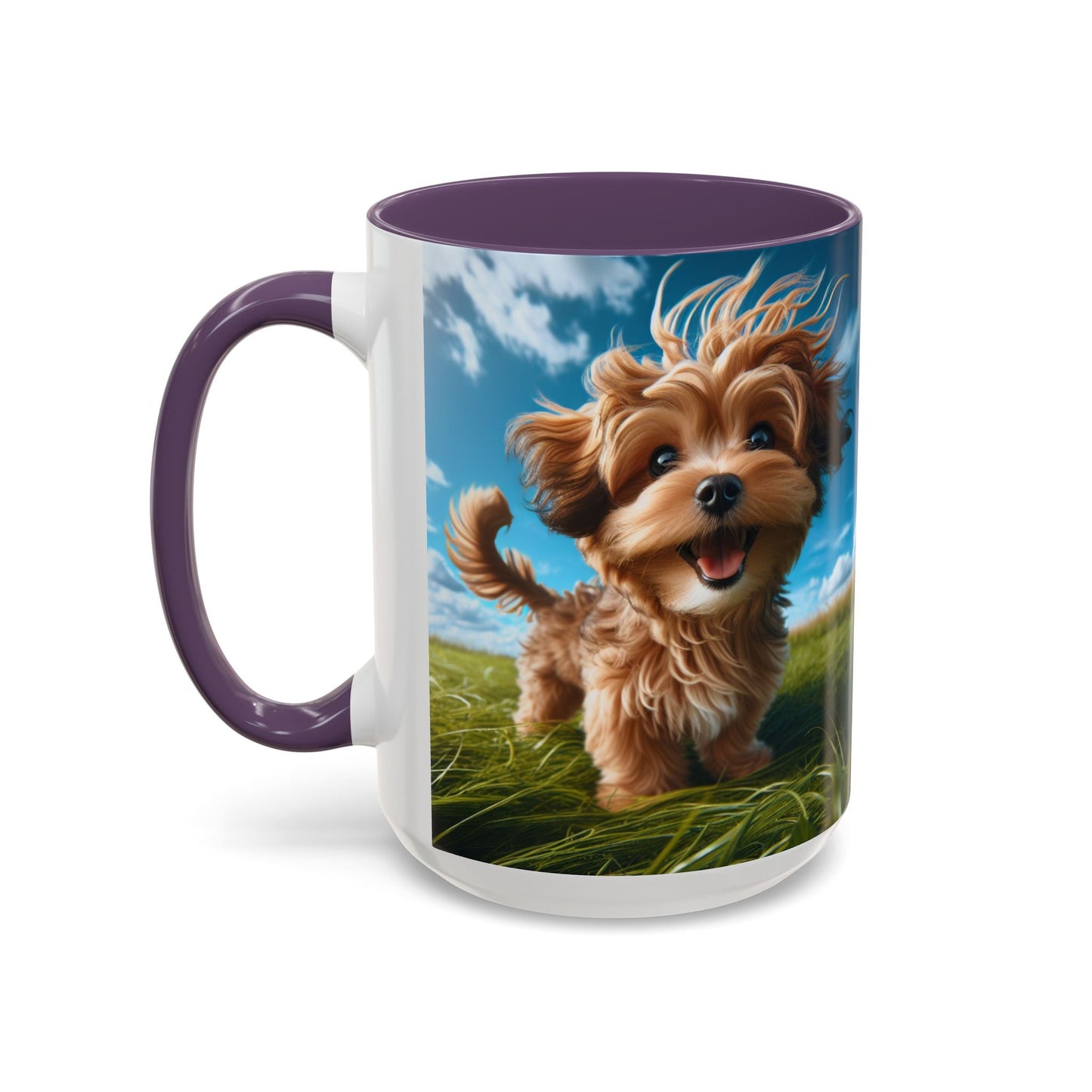 Keramiktasse mit Hunderassen-Motiv – 11 oz & 15 oz