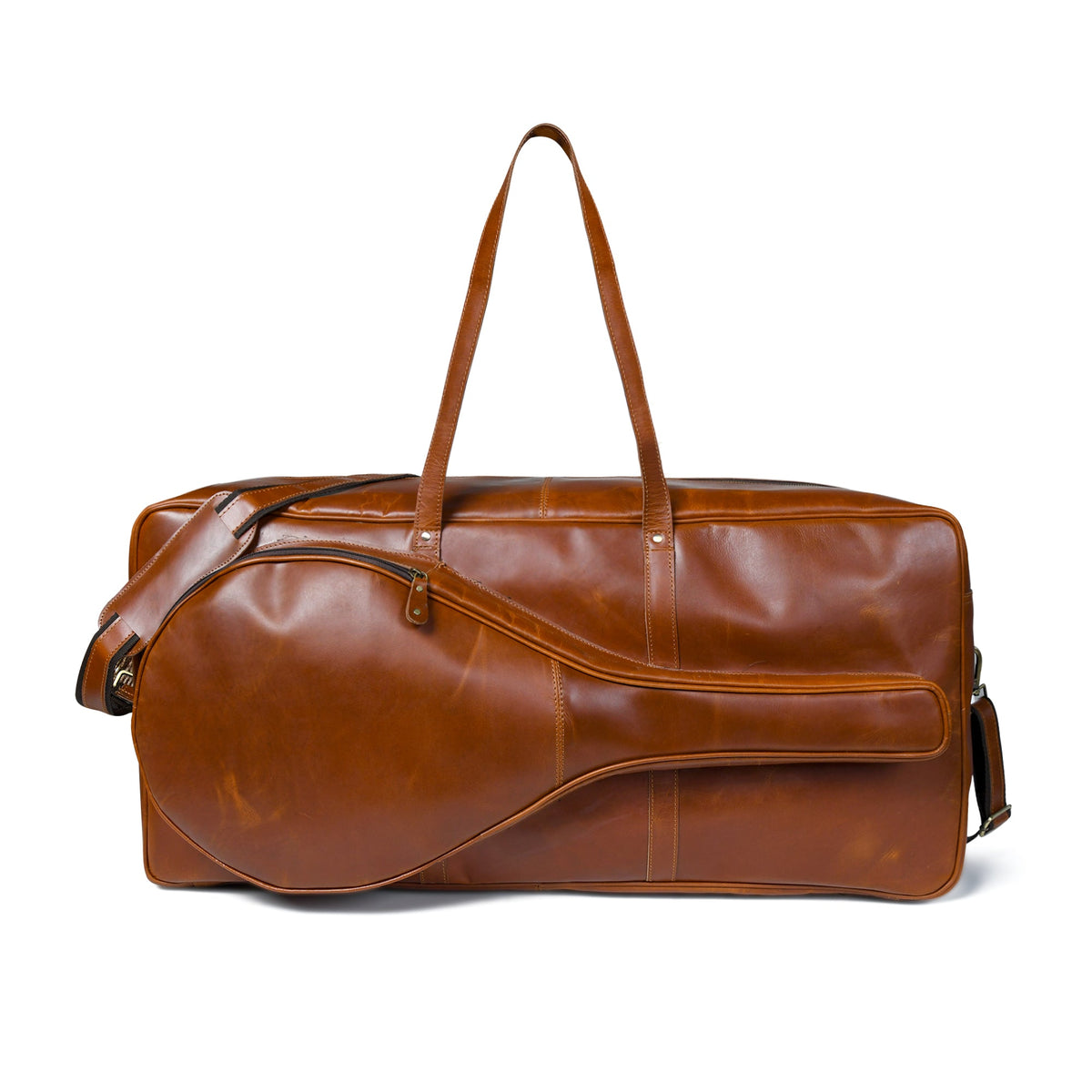 Tennis-Reisetasche aus Büffelleder