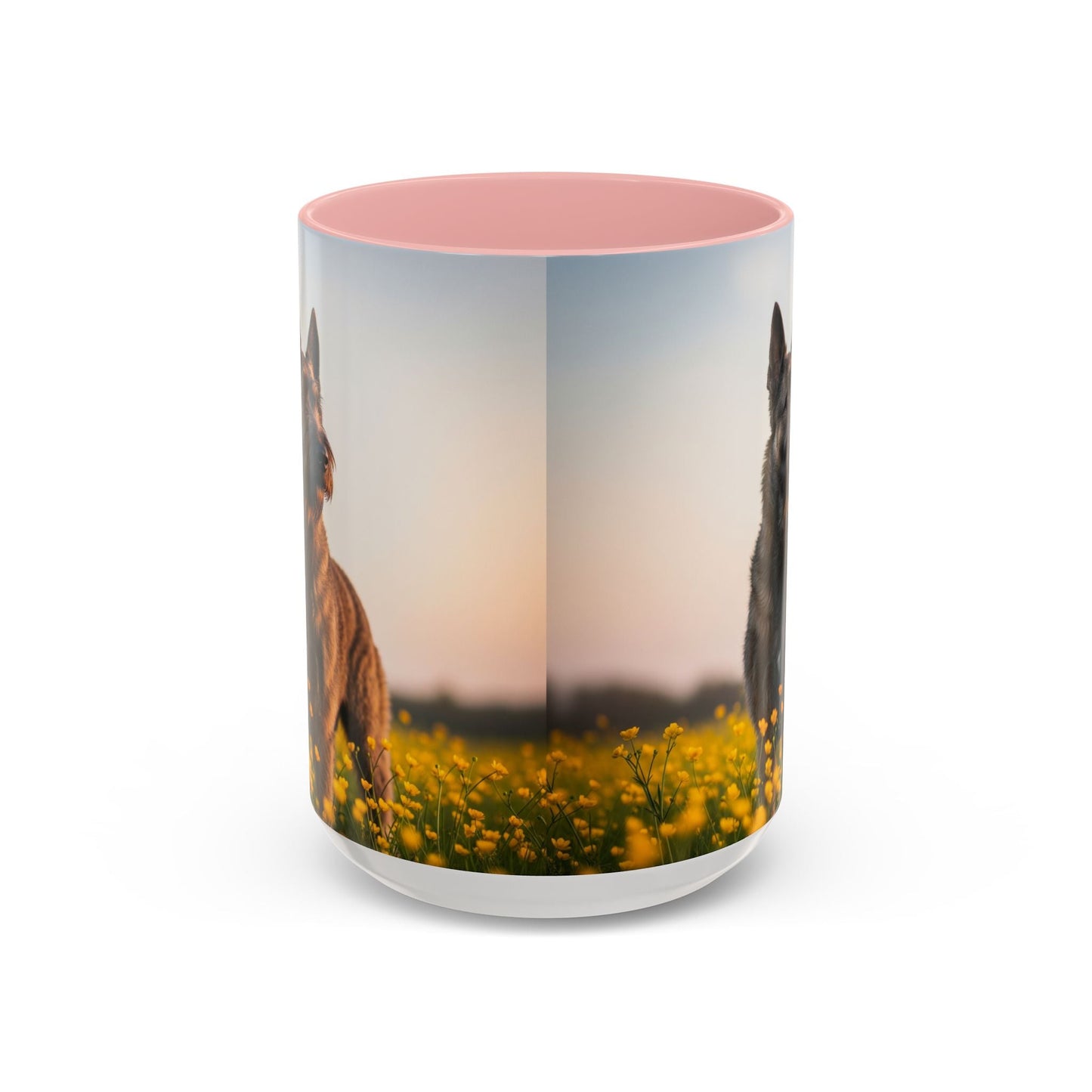 Keramiktasse mit Hunderassen-Motiv – 11 oz & 15 oz