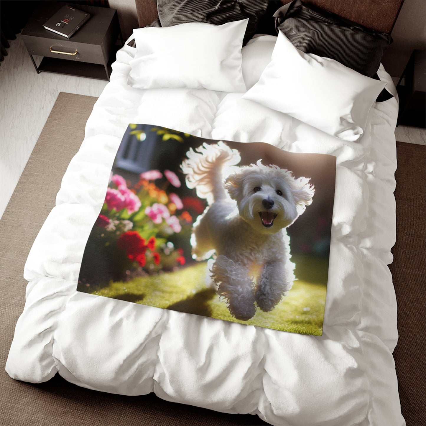 Sweatshirt Blanket – Plush Fleece Throw, 2 Size Options