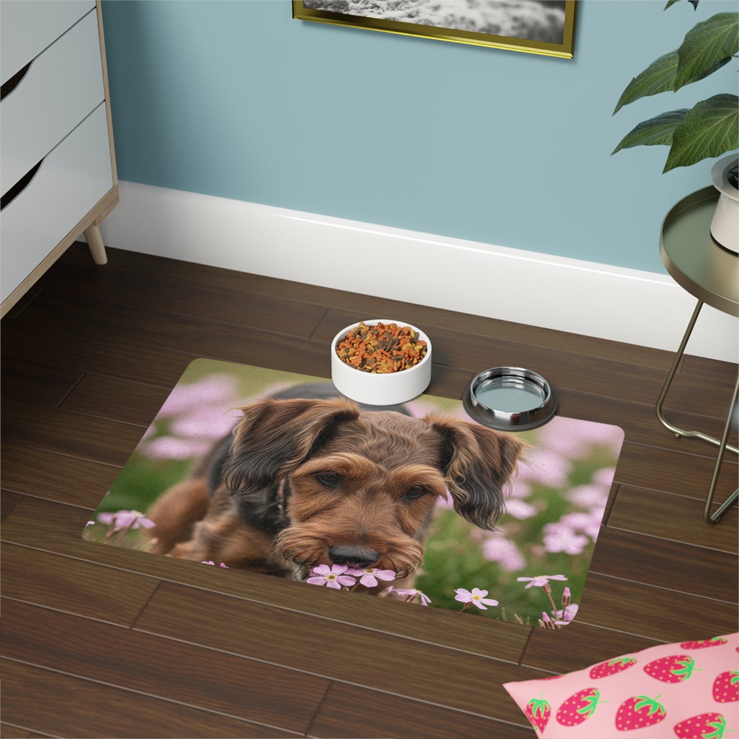 Non-Slip Pet Food Mat – Waterproof Feeding Mat for Dogs