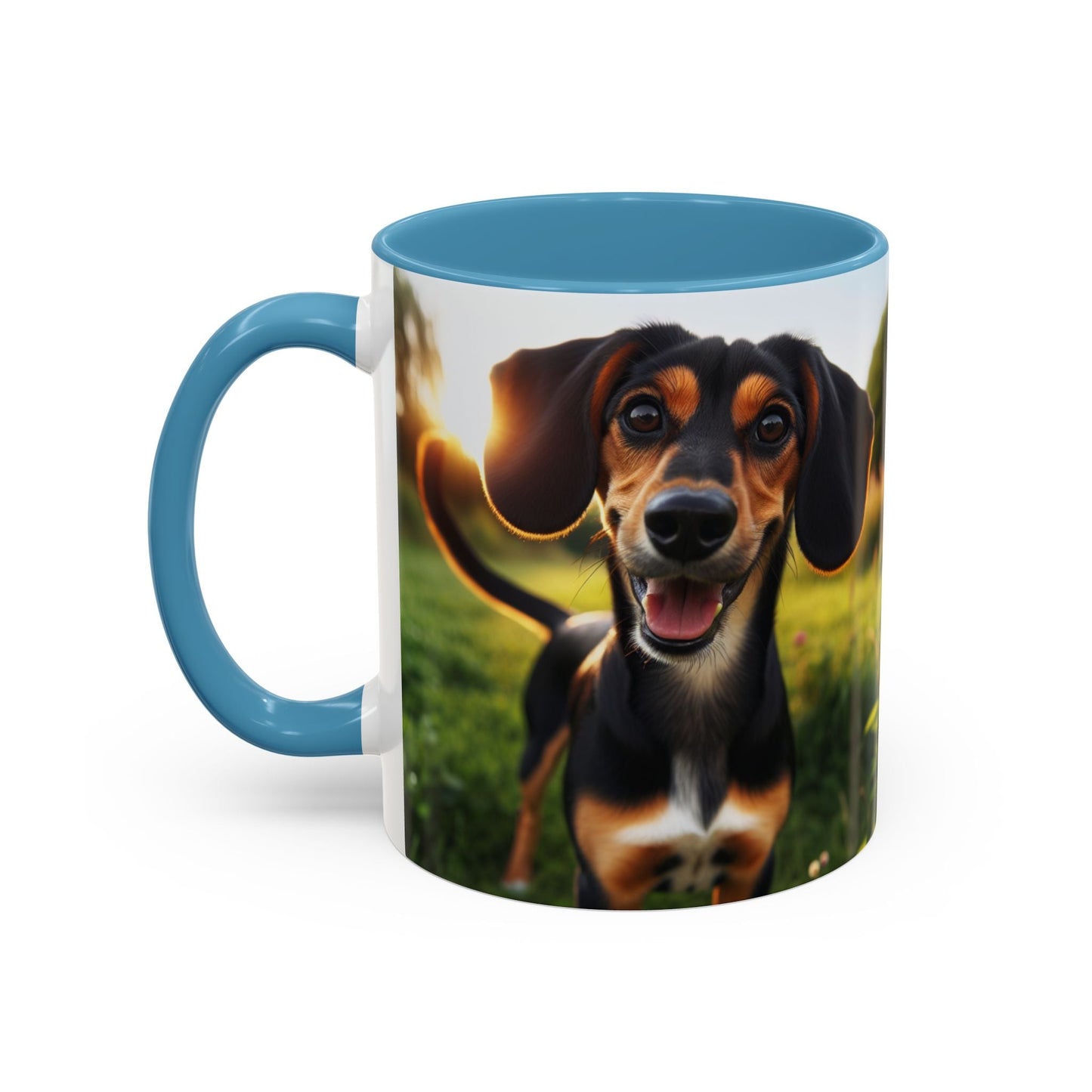 Keramiktasse mit Hunderassen-Motiv – 11 oz & 15 oz