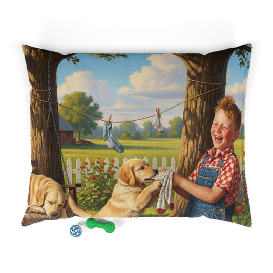 Pet Bed – Plush Dog Bed, 3 Size Options