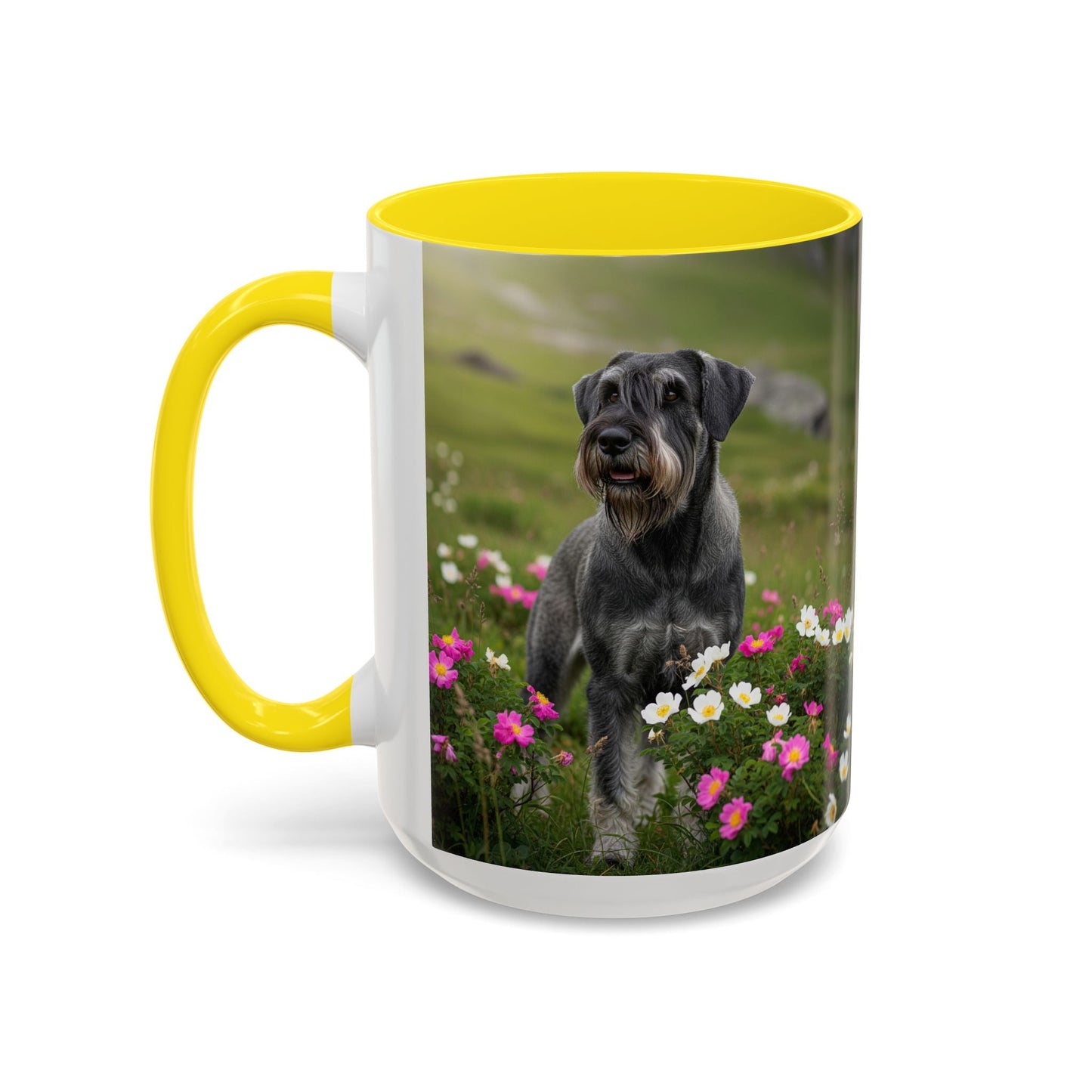 Keramiktasse mit Hunderassen-Motiv – 11 oz & 15 oz