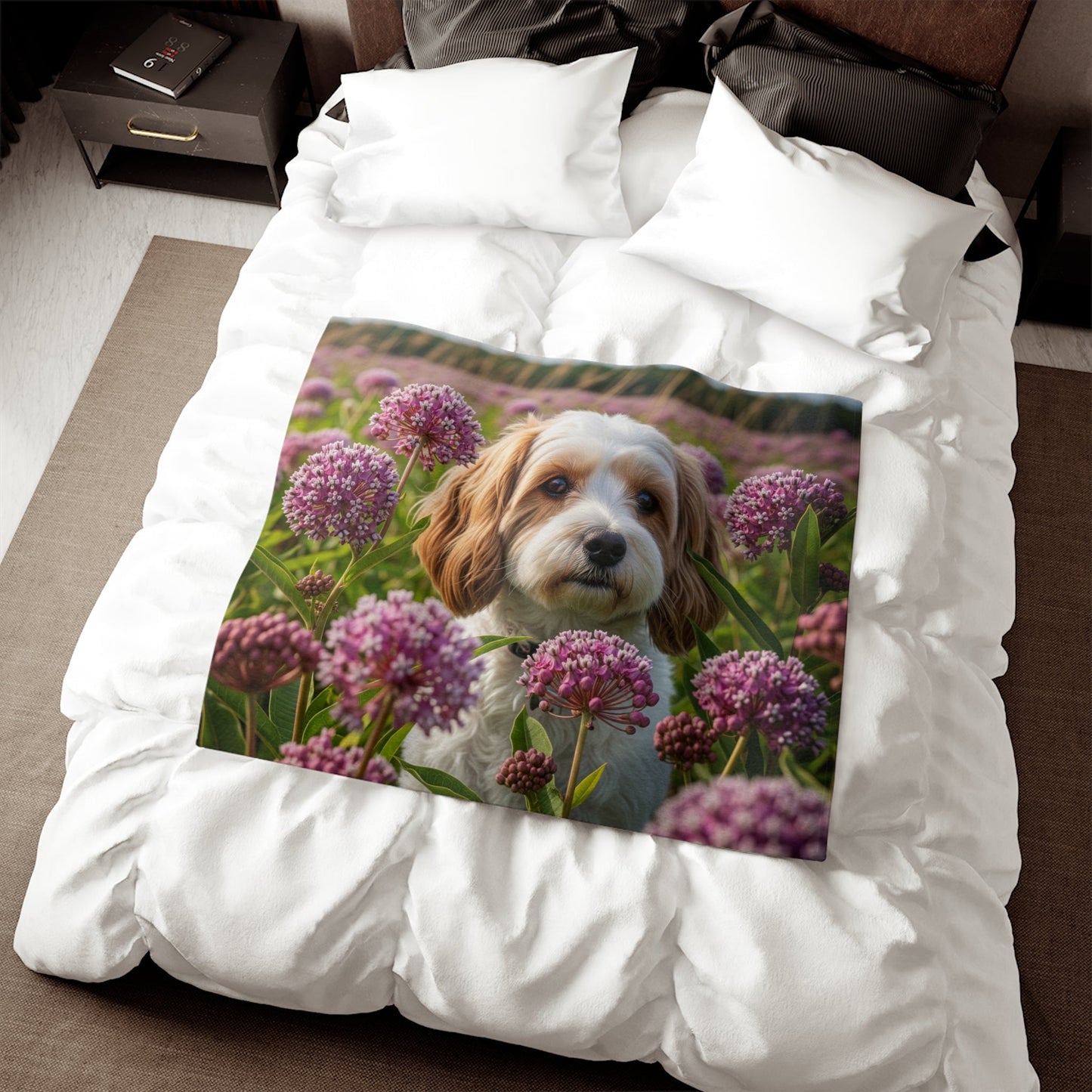 Sweatshirt Blanket – Plush Fleece Throw, 2 Size Options