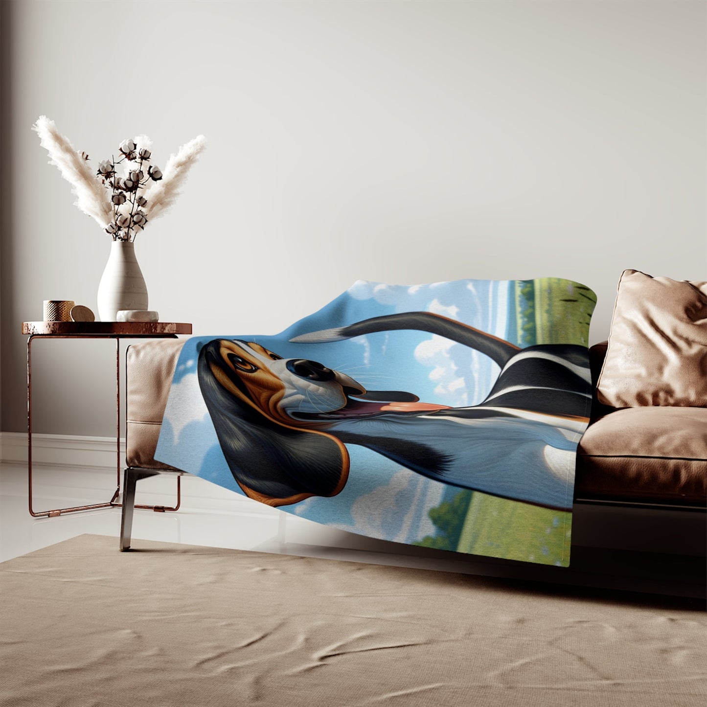 Sweatshirt Blanket – Plush Fleece Throw, 2 Size Options