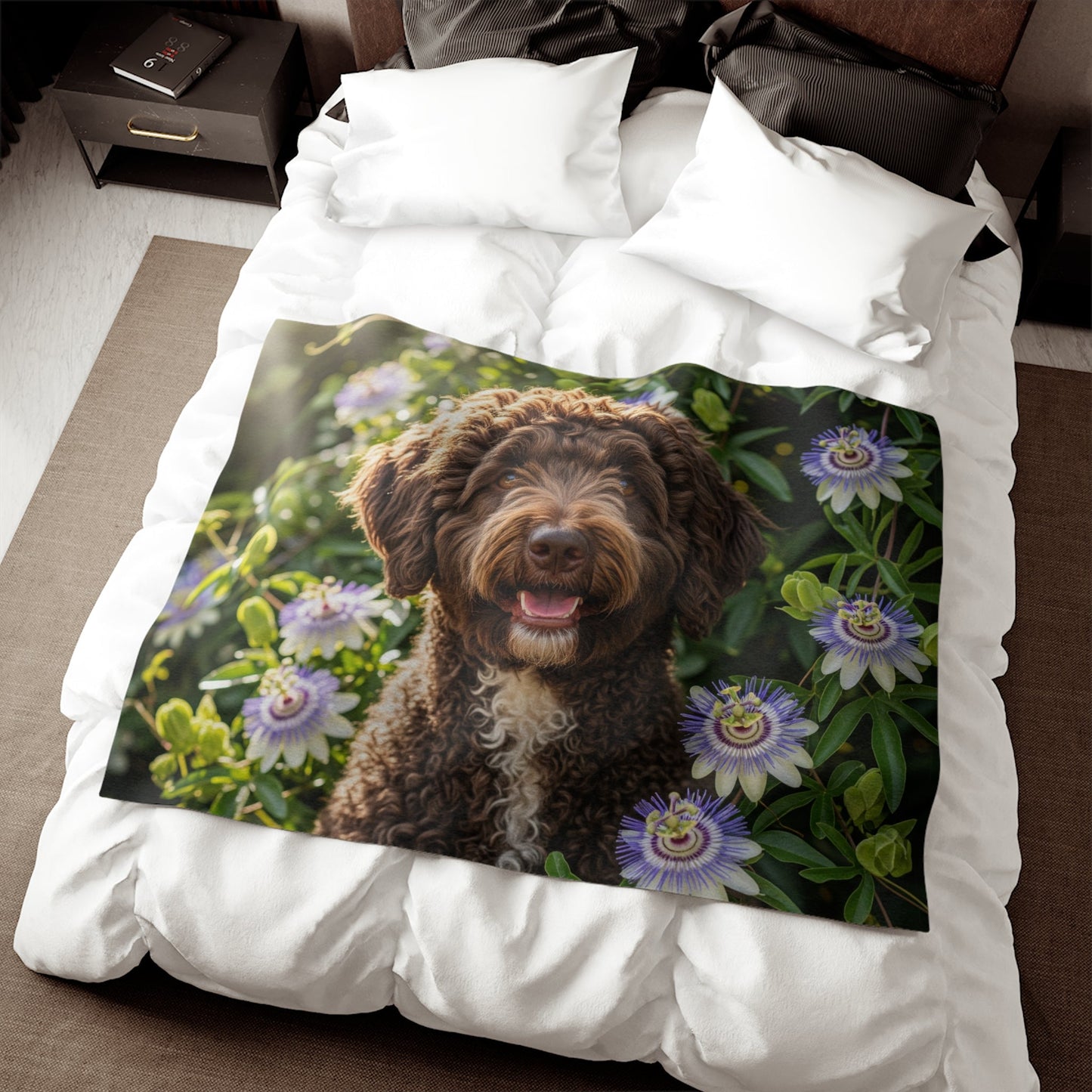 Sweatshirt Blanket – Plush Fleece Throw, 2 Size Options