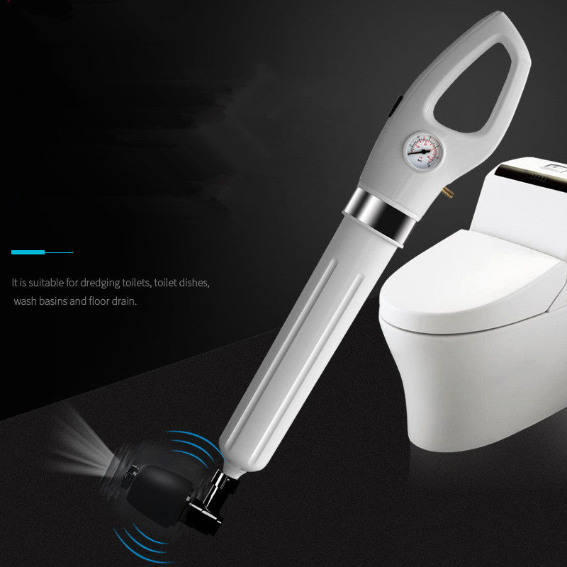 High Pressure Air Toilet Plunger Drain Blaster Gun