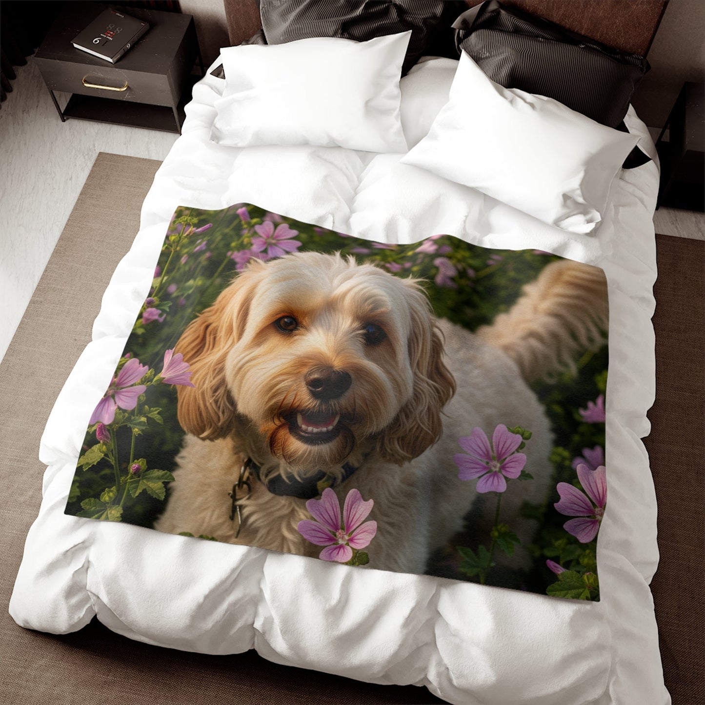 Sweatshirt Blanket – Plush Fleece Throw, 2 Size Options