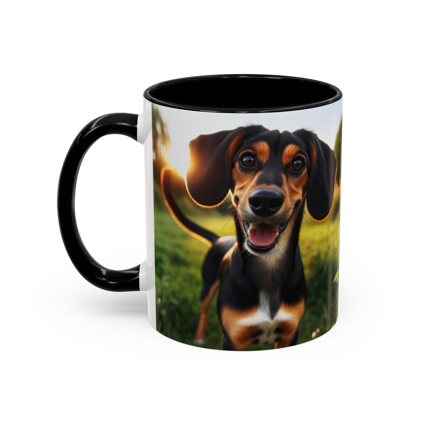 Keramiktasse mit Hunderassen-Motiv – 11 oz & 15 oz