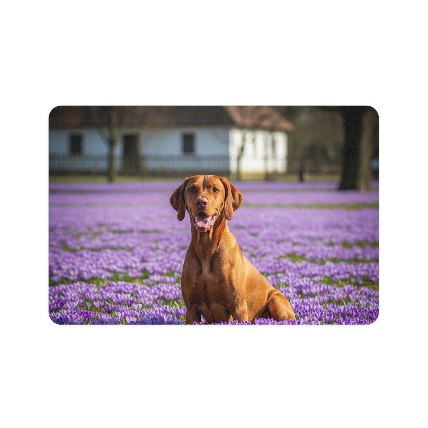 Tapis antidérapant pour animaux de compagnie – Tapis d'alimentation étanche pour chiens