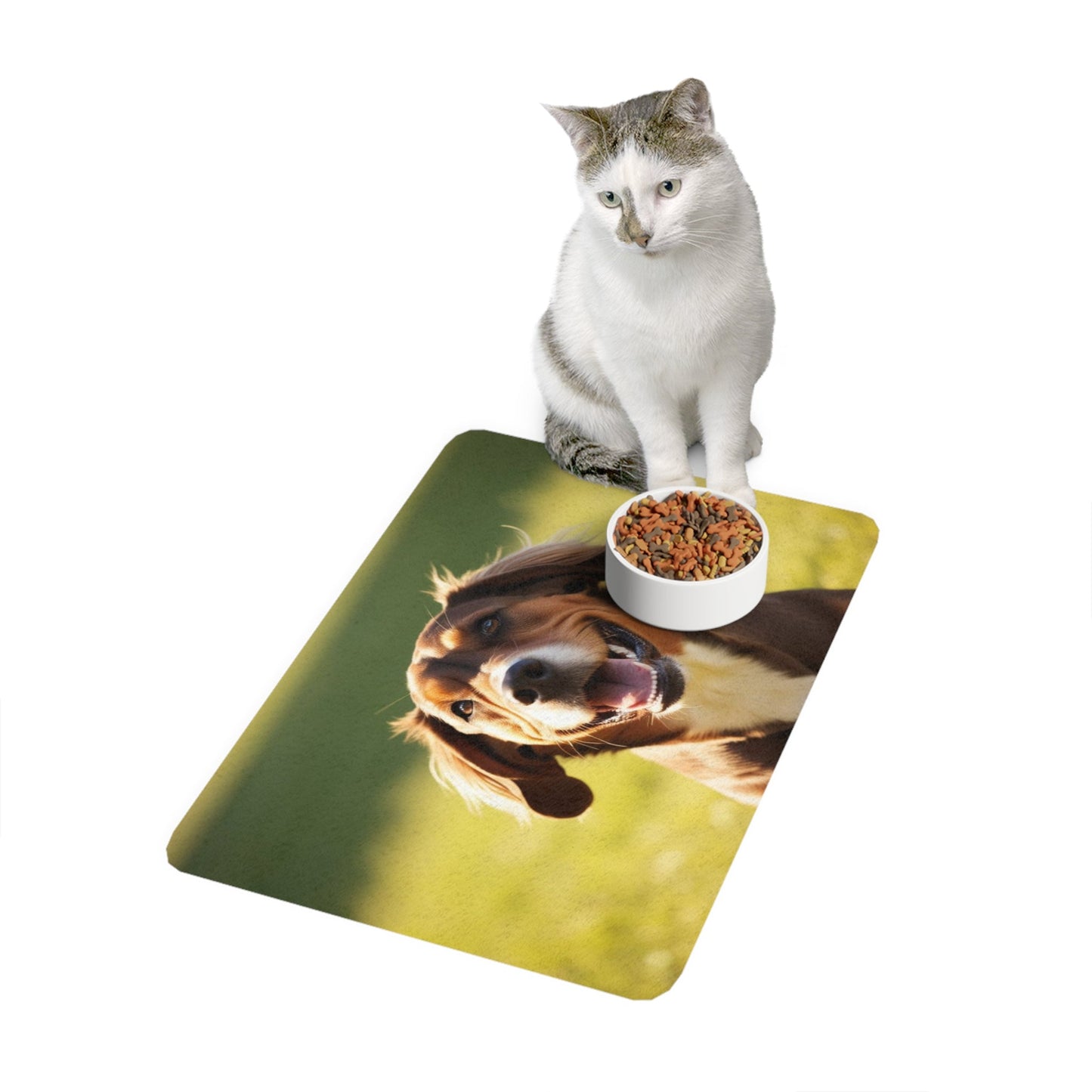 Non-Slip Pet Food Mat – Waterproof Feeding Mat for Dogs