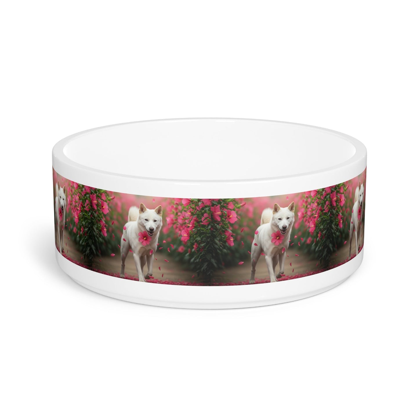 Ceramic Pet Bowl – 16 oz Dog Feeding Bowl