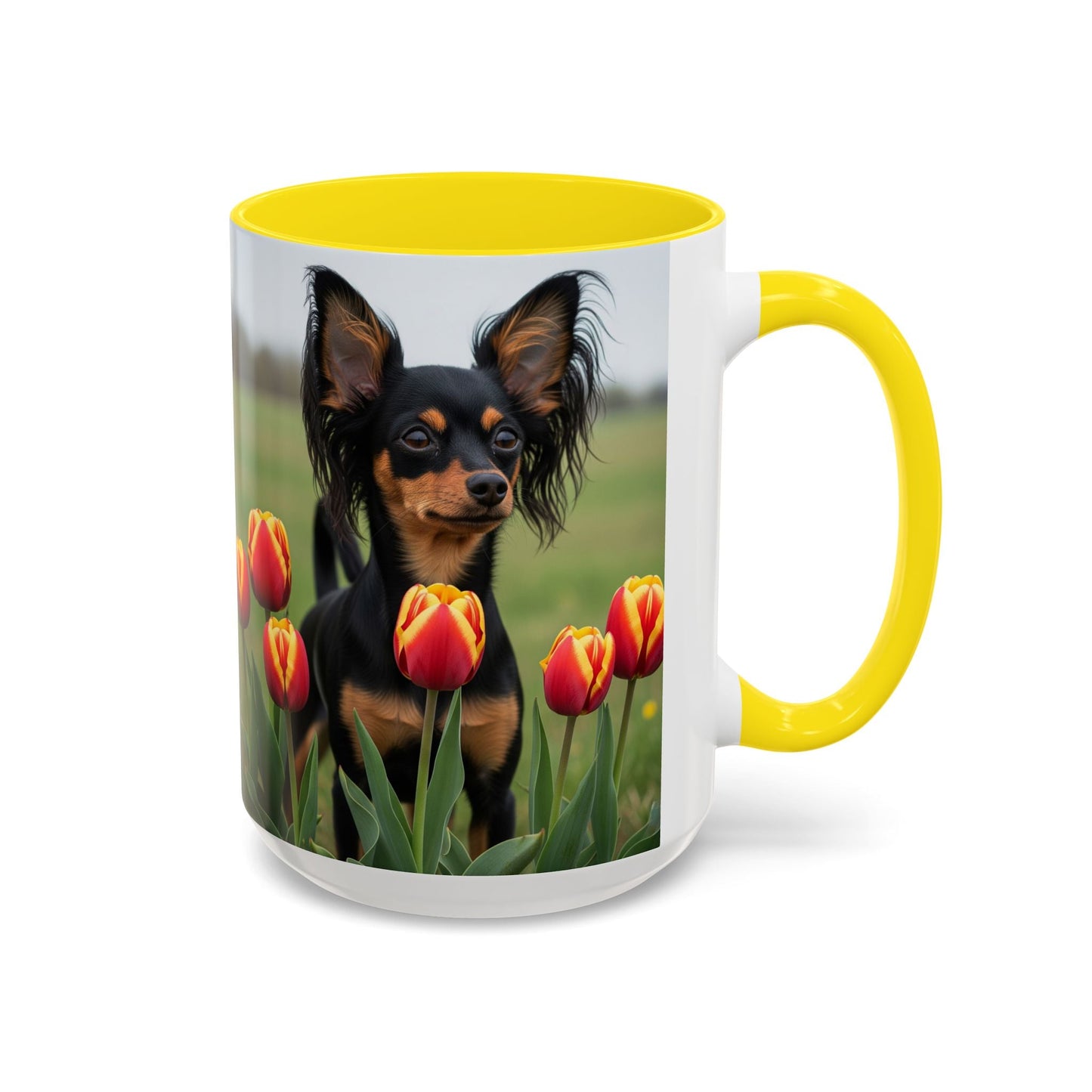 Keramiktasse mit Hunderassen-Motiv – 325 ml & 440 ml