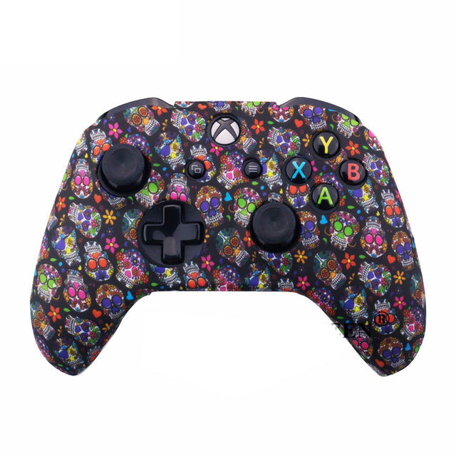 New Camouflage Silicone Gamepad Cover+2 Joystick Caps For Controller Silicone Cover Skins Protector Case Accessories For Wireless/Wired Gamepad Joystick