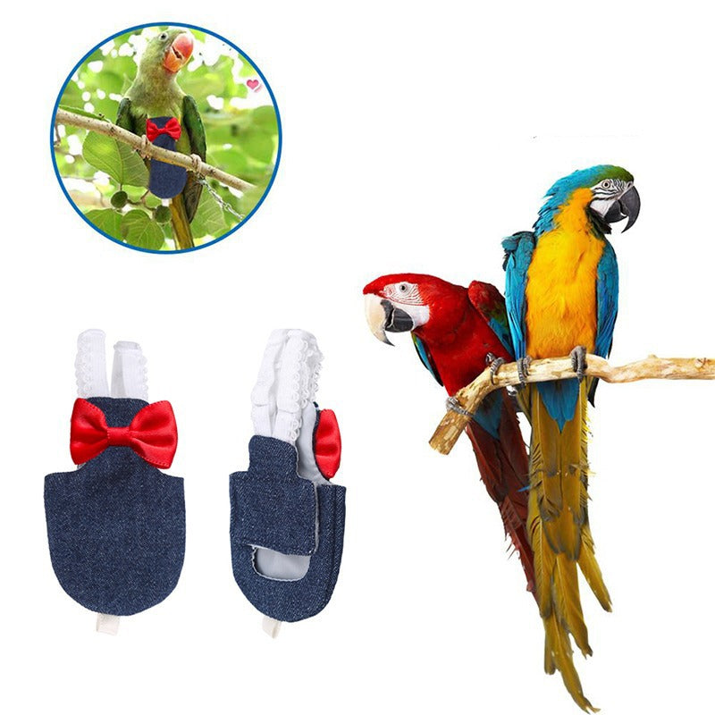Parrot Baby Diapers Large And Medium Size Pet Bird Clothes