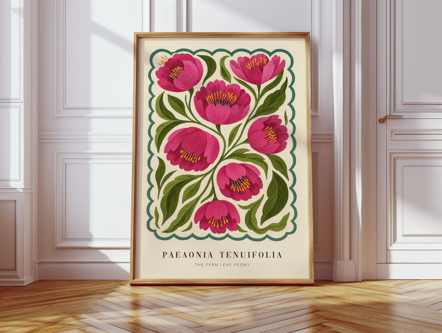 Étude de pivoine n° 5 – Le soft power en pleine floraison