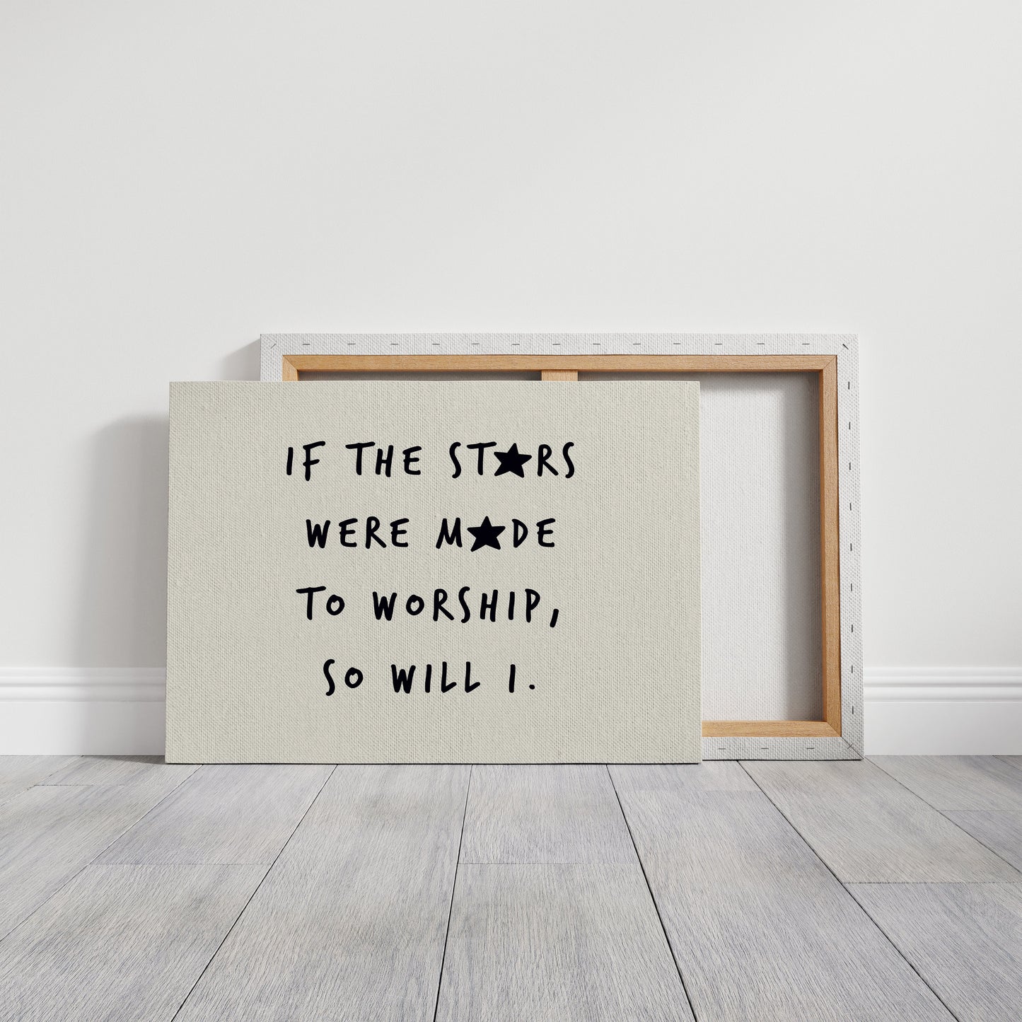 So Will I Worship Stars Print