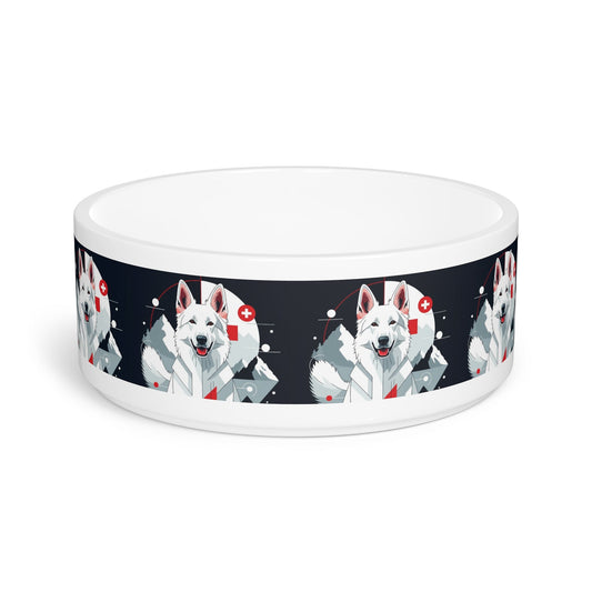Ceramic Pet Bowl – 16 oz Dog Feeding Bowl
