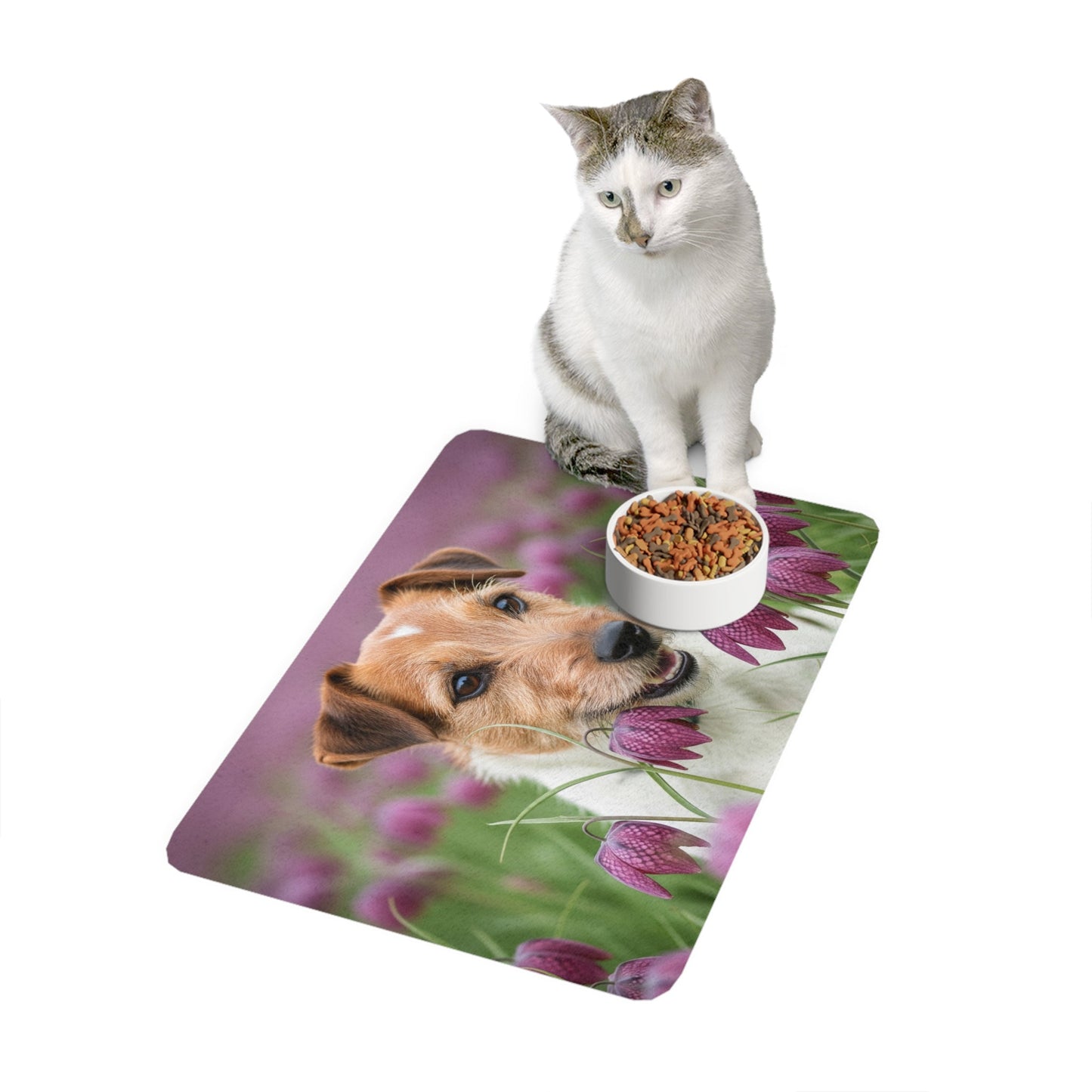 Non-Slip Pet Food Mat – Waterproof Feeding Mat for Dogs