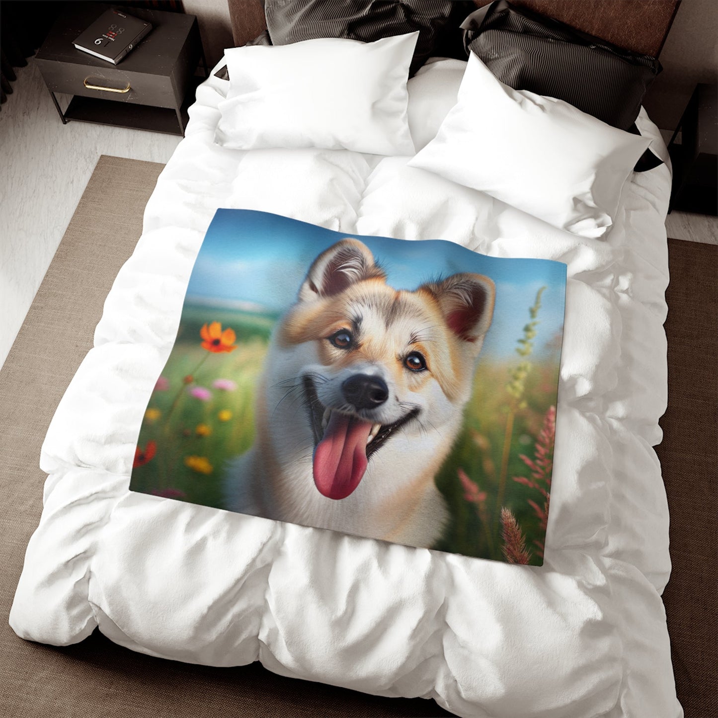 Sweatshirt Blanket – Plush Fleece Throw, 2 Size Options