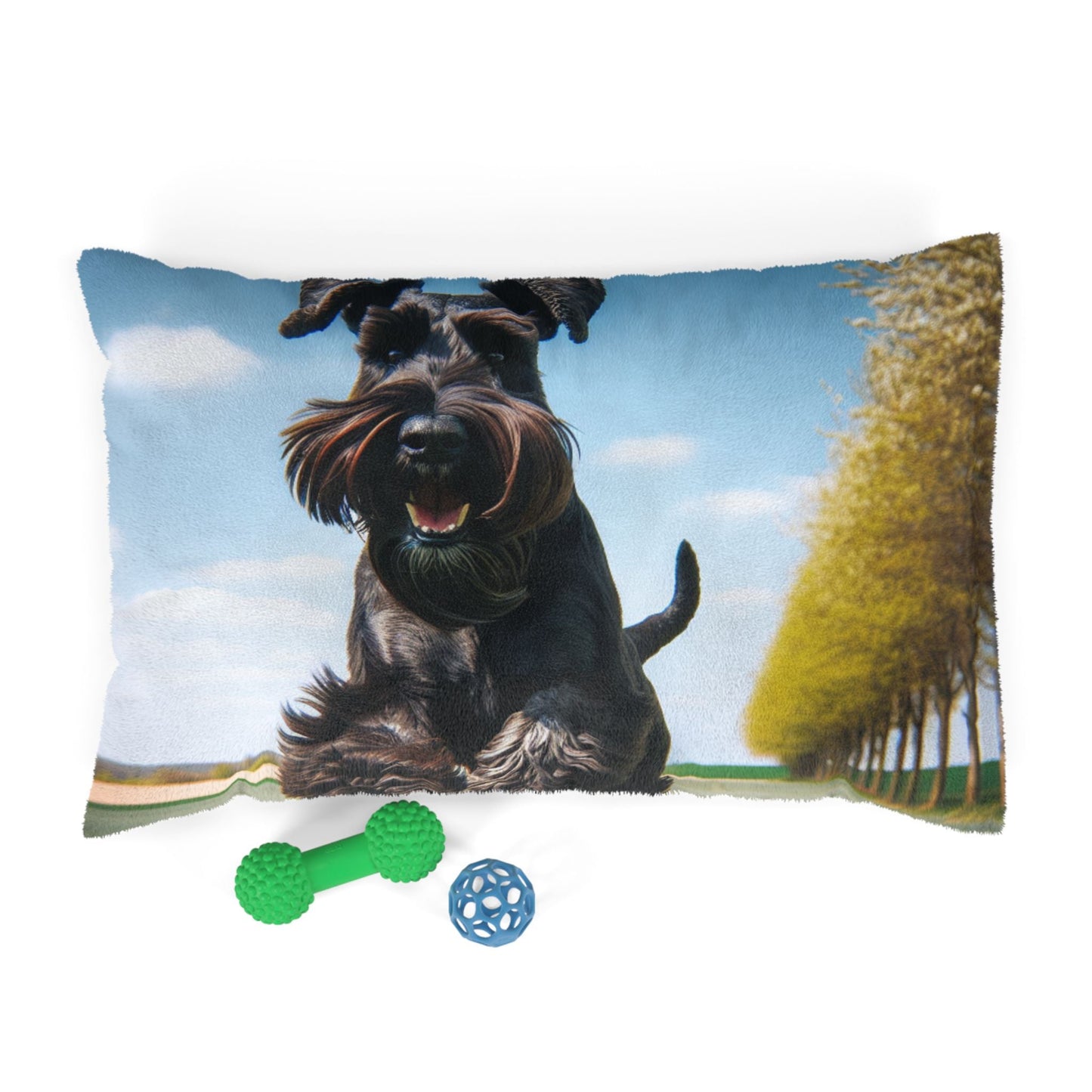 Haustierbett – Plüsch-Hundebett, 3 Größenoptionen
