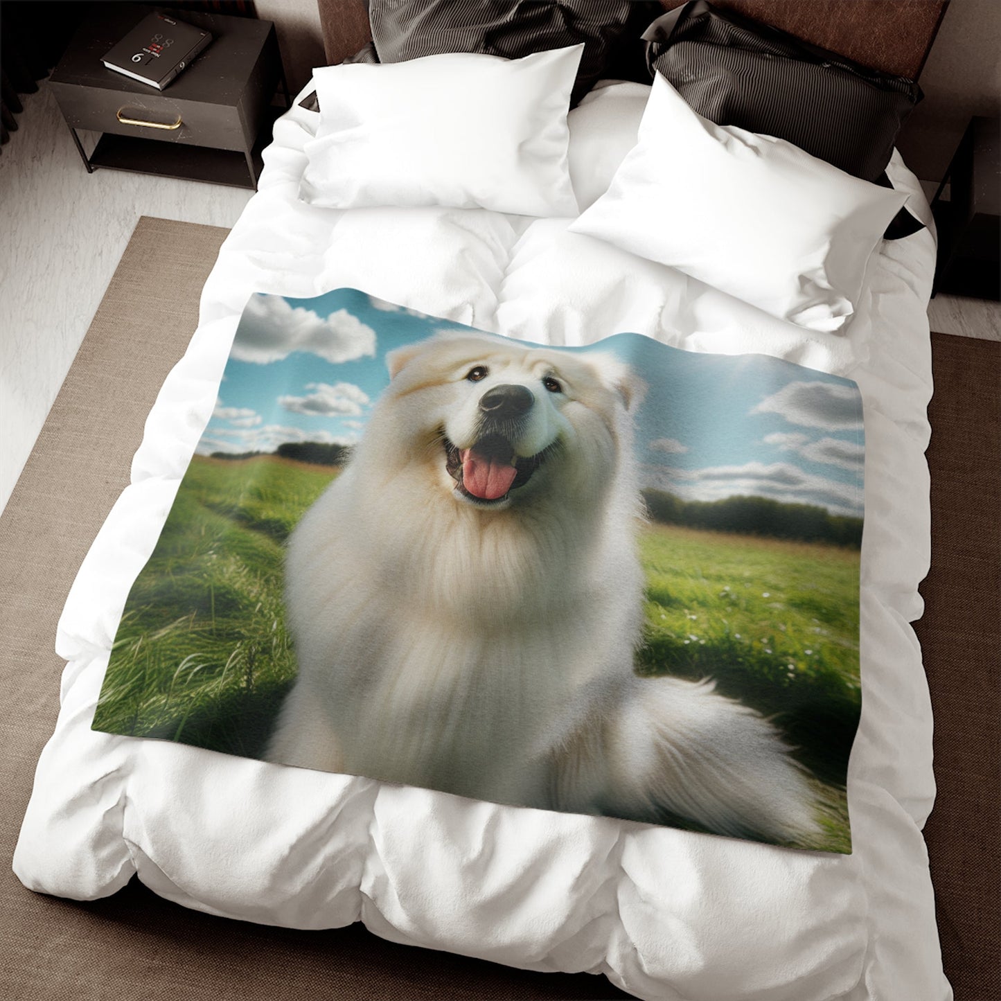 Sweatshirt Blanket – Plush Fleece Throw, 2 Size Options