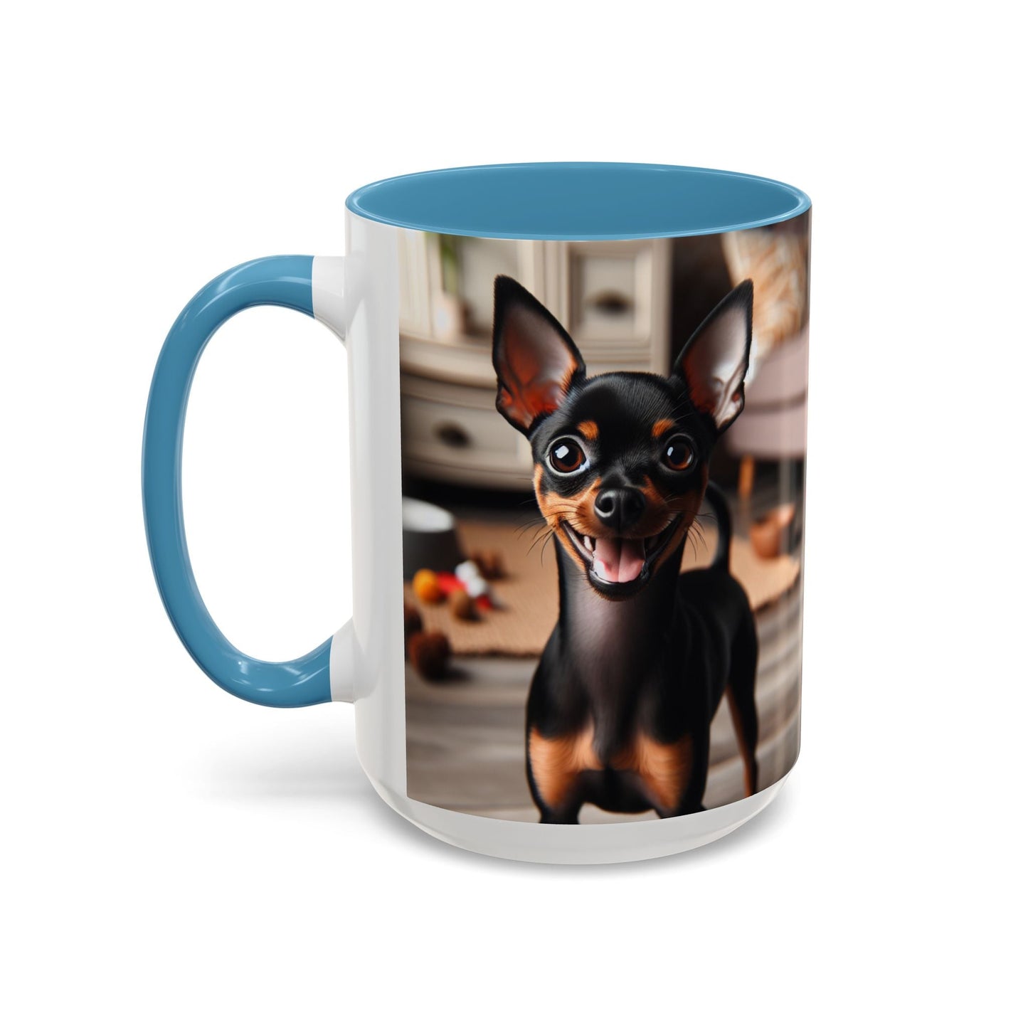 Keramiktasse mit Hunderassen-Motiv – 11 oz & 15 oz