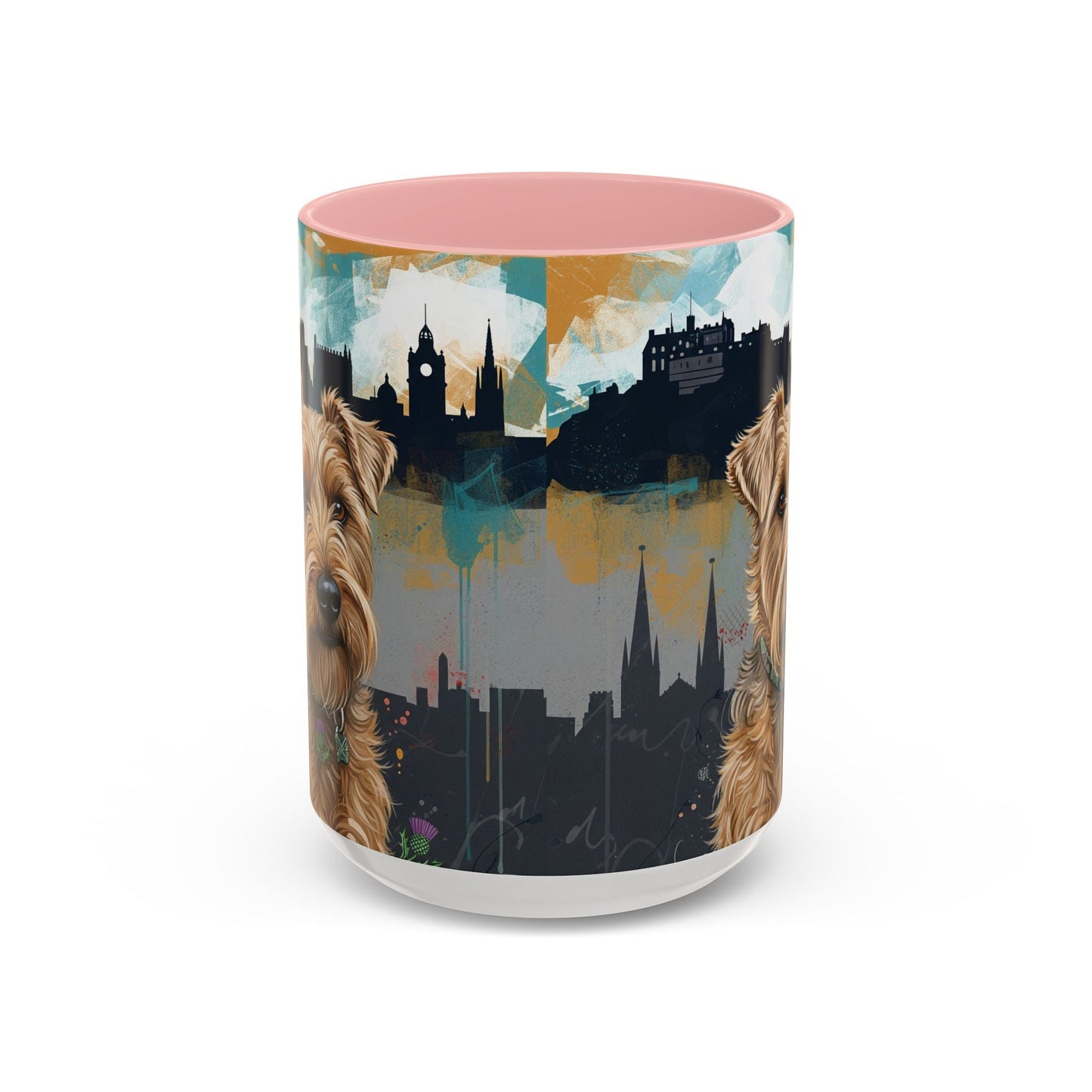 Keramiktasse mit Hunderassen-Motiv – 11 oz & 15 oz