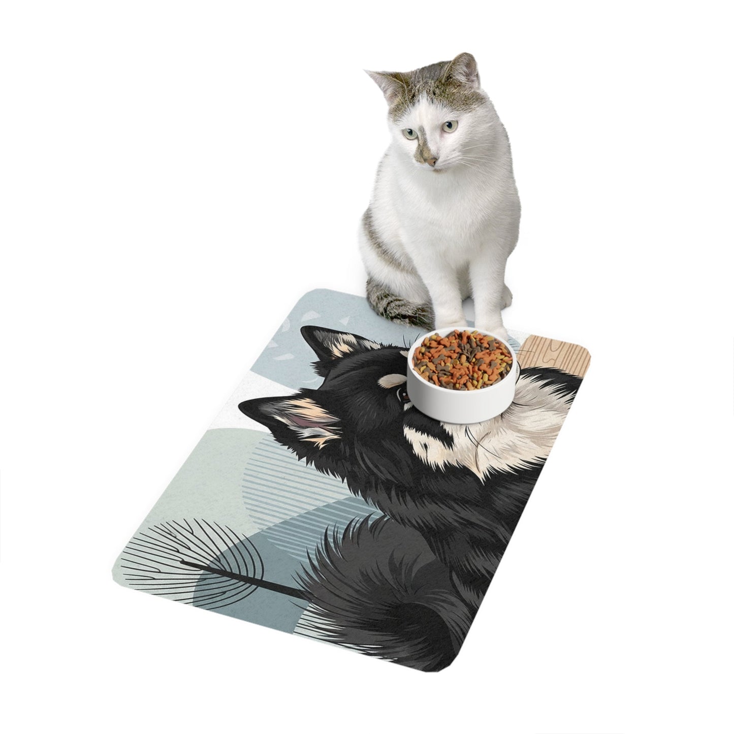 Non-Slip Pet Food Mat – Waterproof Feeding Mat for Dogs