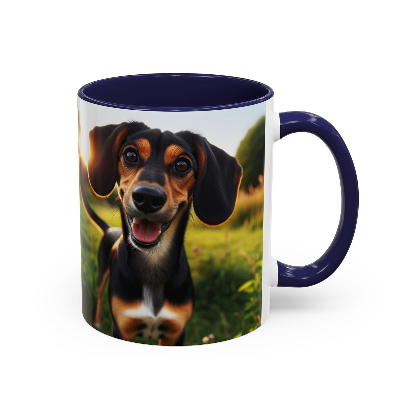 Keramiktasse mit Hunderassen-Motiv – 11 oz & 15 oz