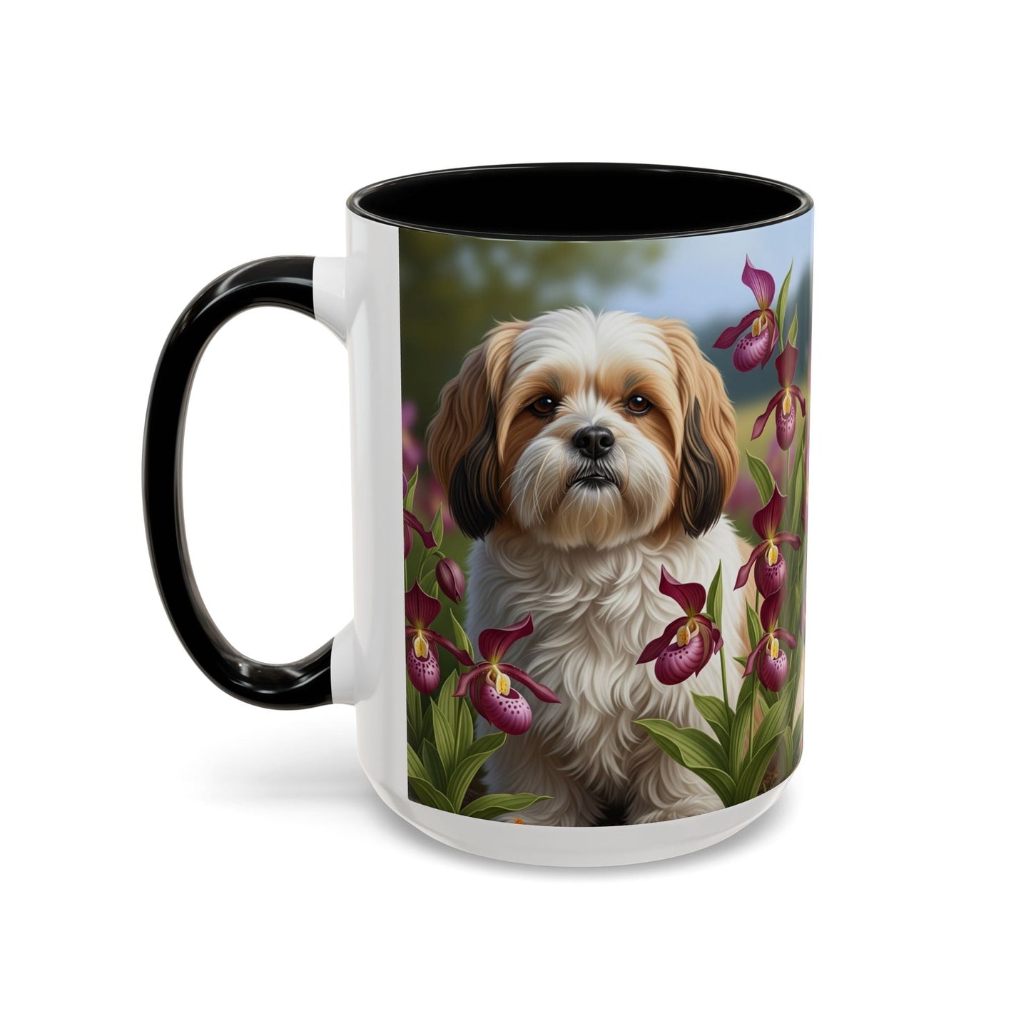 Keramiktasse mit Hunderassen-Motiv – 11 oz & 15 oz