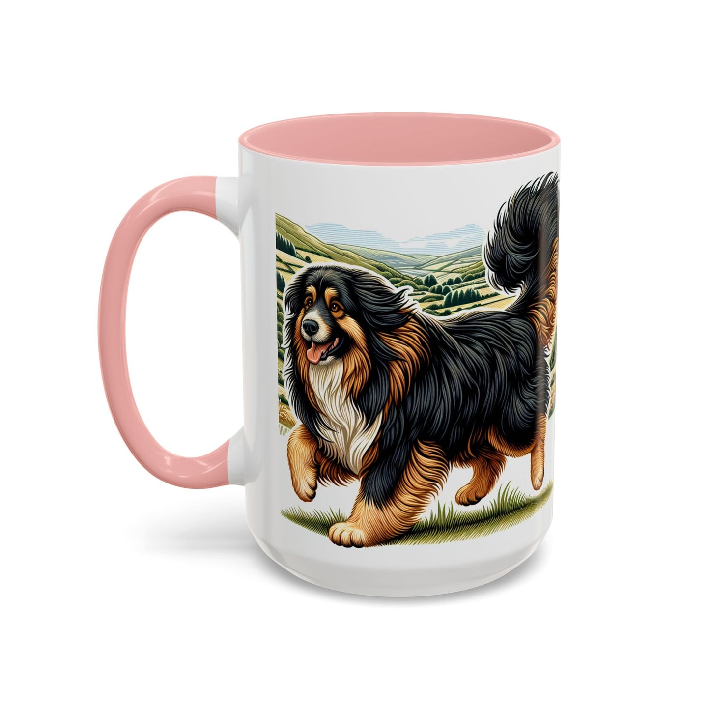 Keramiktasse mit Hunderassen-Motiv – 11 oz & 15 oz