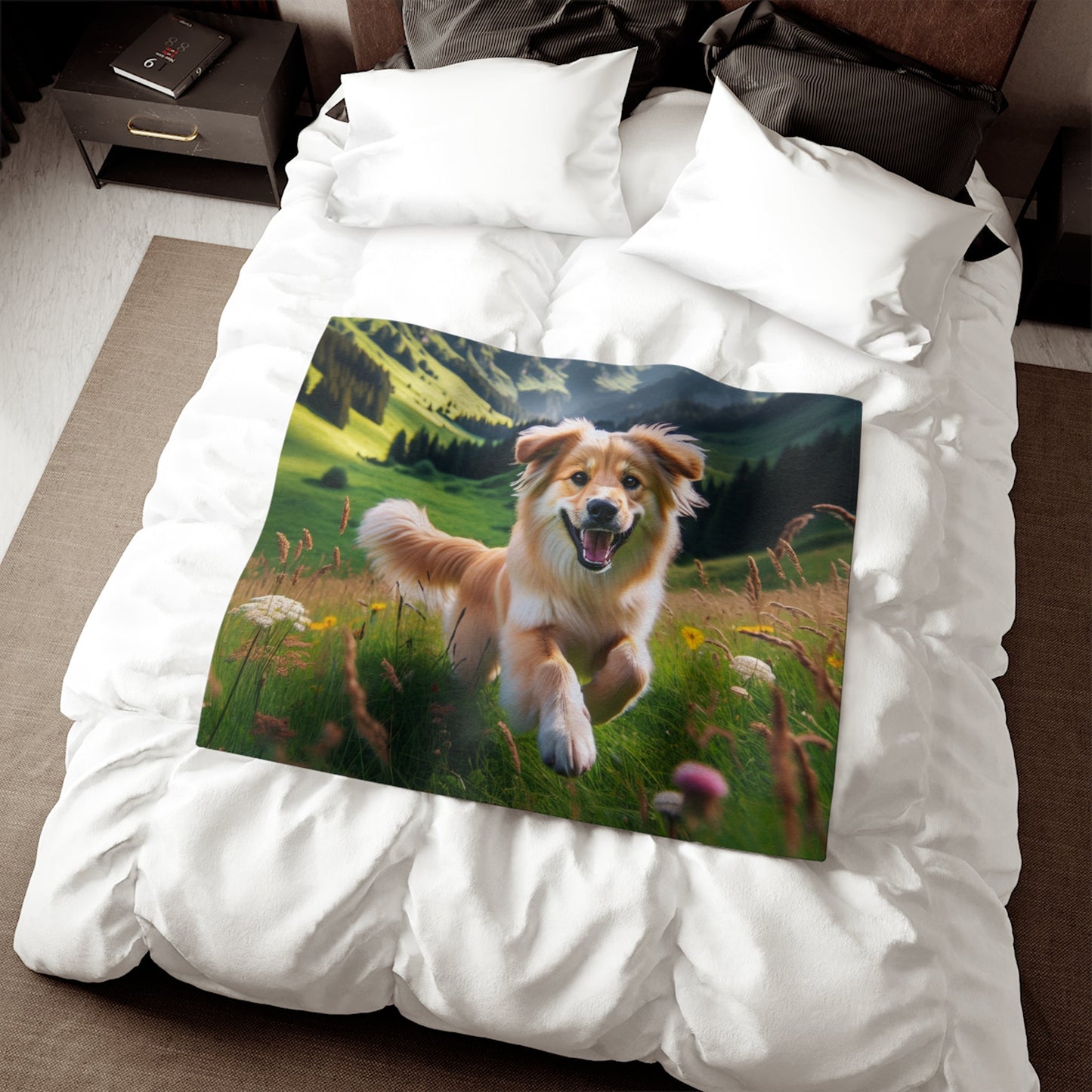 Sweatshirt Blanket – Plush Fleece Throw, 2 Size Options