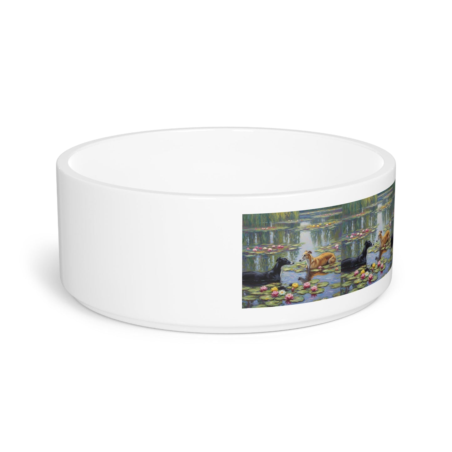 Ceramic Pet Bowl – 16 oz Dog Feeding Bowl