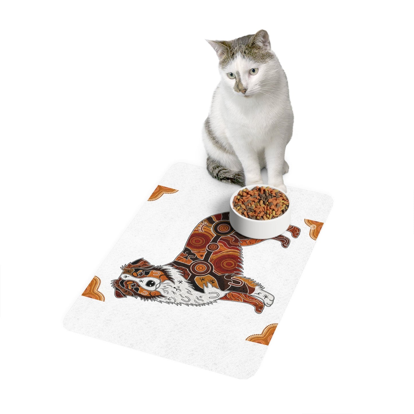 Non-Slip Pet Food Mat – Waterproof Feeding Mat for Dogs