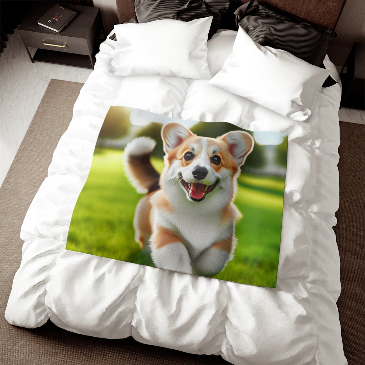 Sweatshirt Blanket – Plush Fleece Throw, 2 Size Options