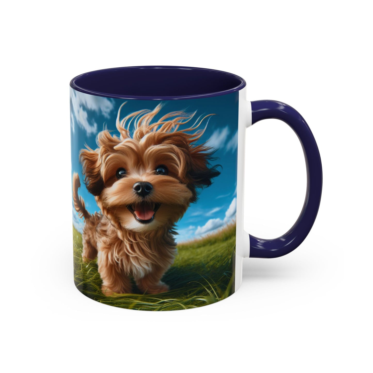 Keramiktasse mit Hunderassen-Motiv – 11 oz & 15 oz