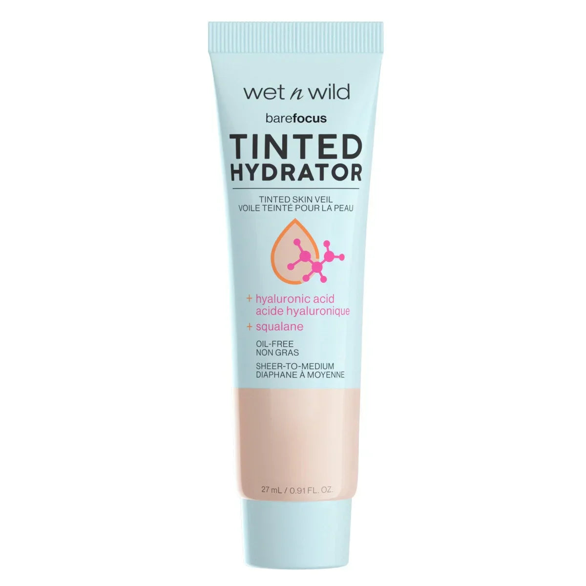 WET N WILD Hydratant Teinté Bare Focus Voile de Teint - Clair