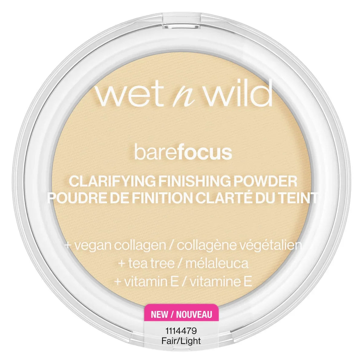 Poudre de finition clarifiante WET N WILD Bare Focus - Teint clair
