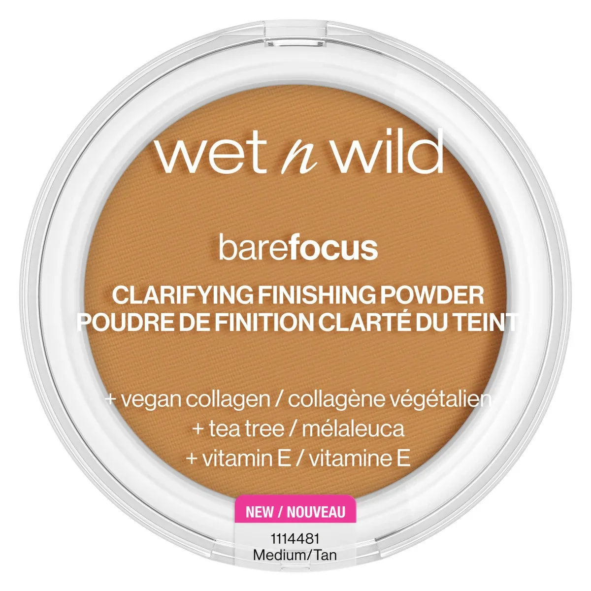 WET N WILD Poudre de Finition Clarifiante Bare Focus - Teint Moyen Hâlé