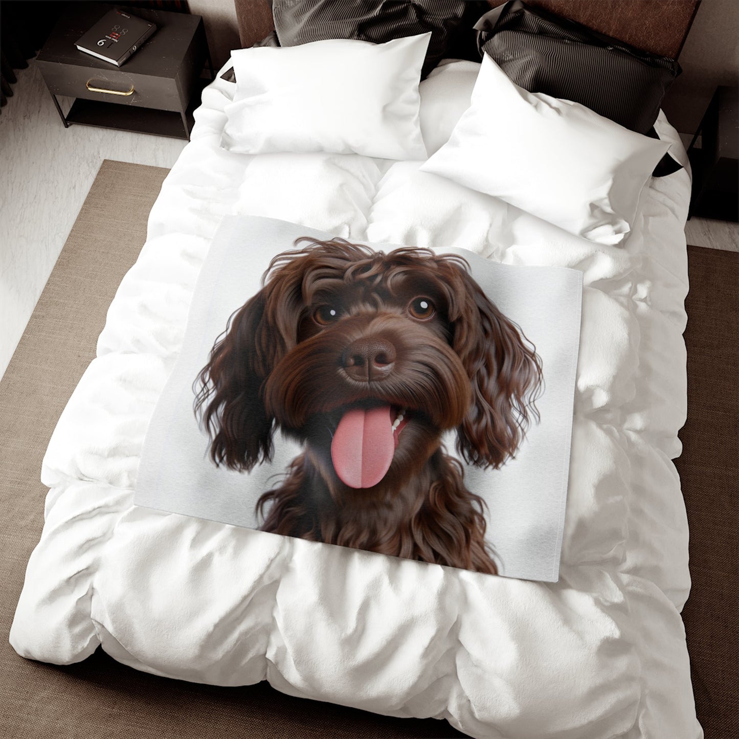 Sweatshirt Blanket – Plush Fleece Throw, 2 Size Options