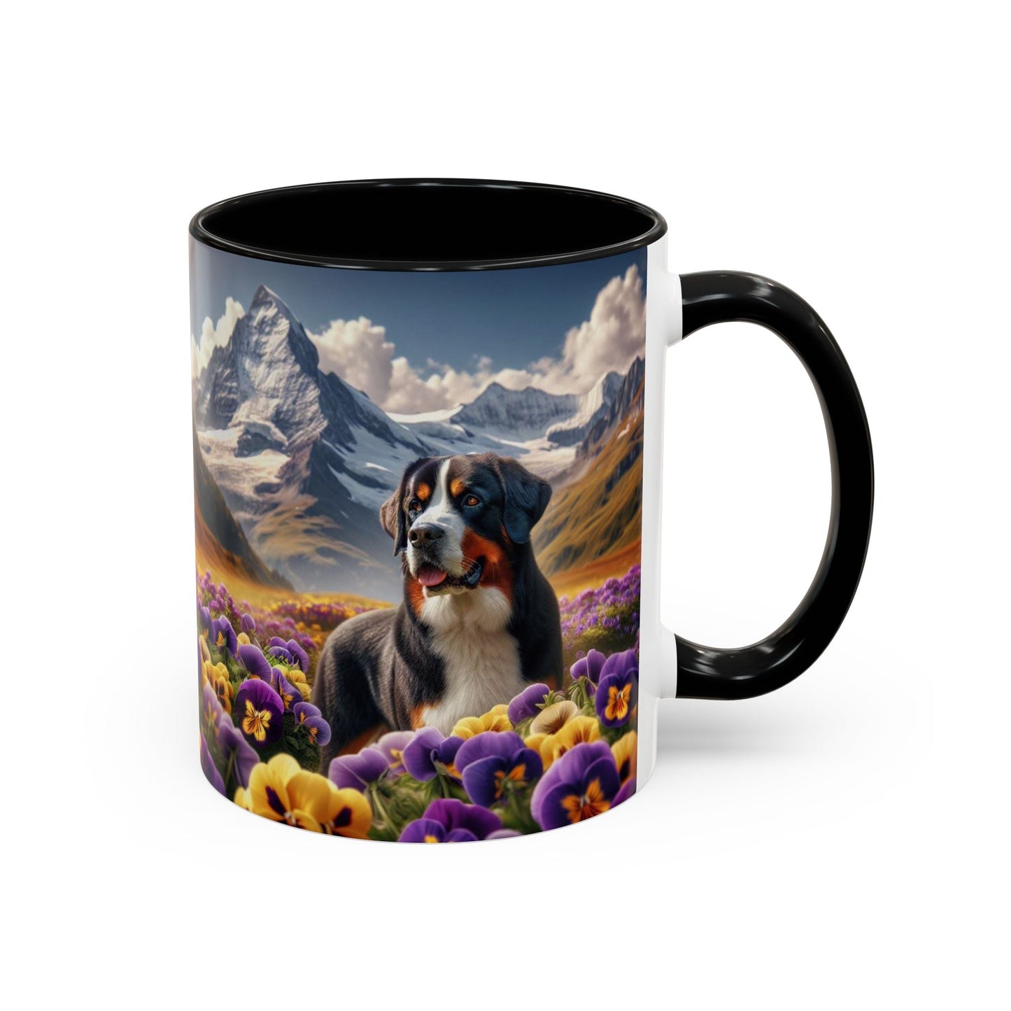 Keramiktasse mit Hunderassen-Motiv – 11 oz & 15 oz