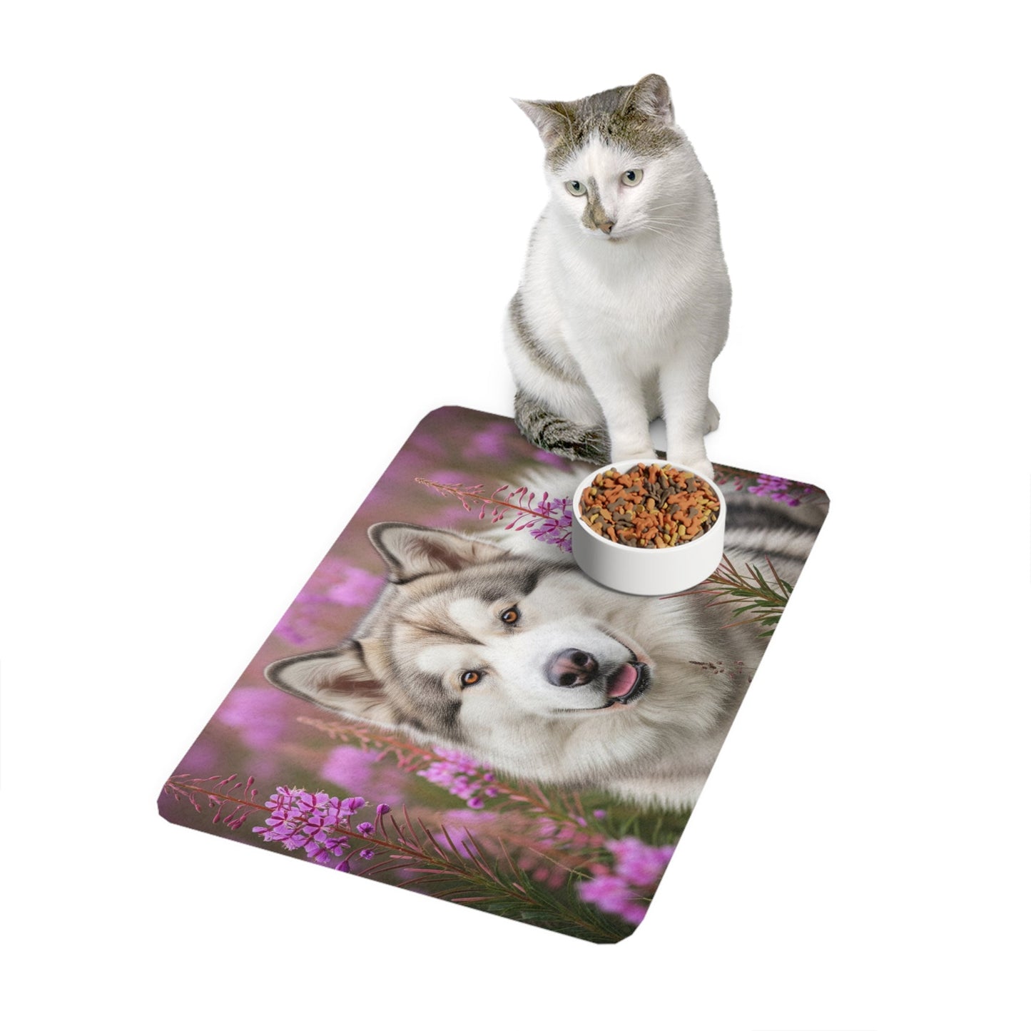 Non-Slip Pet Food Mat – Waterproof Feeding Mat for Dogs