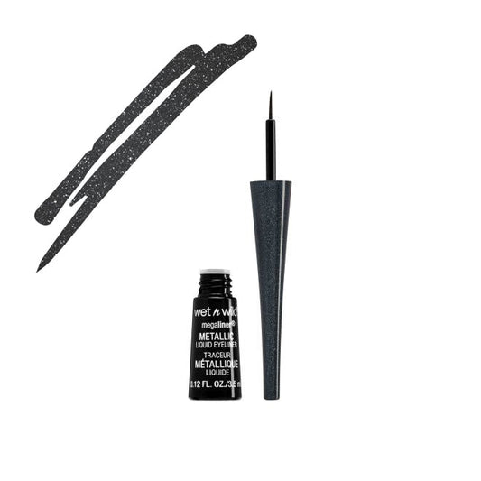 WET N WILD MegaLiner Eyeliner Liquide Métallique - Cosmic Black