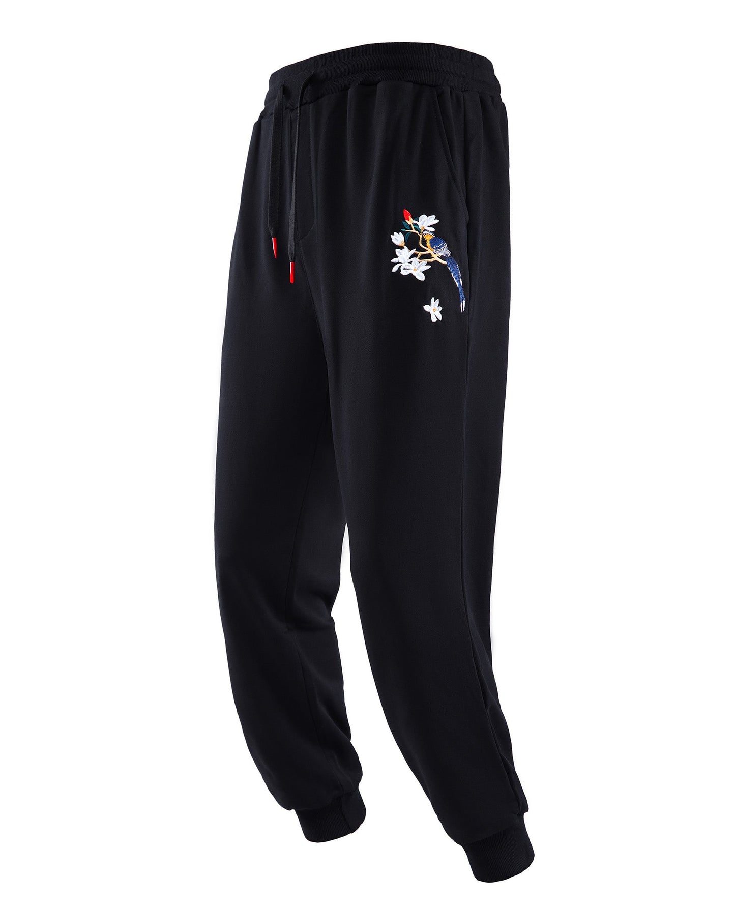 7046 Flowers Bestickte Jogginghose