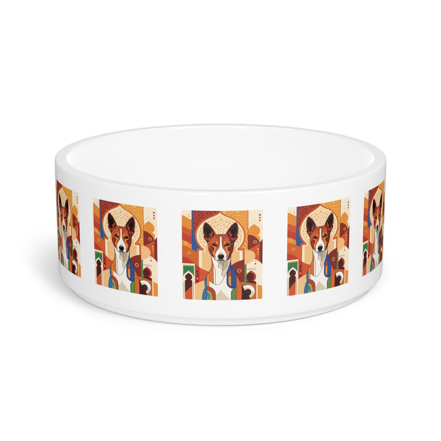 Ceramic Pet Bowl – 16 oz Dog Feeding Bowl
