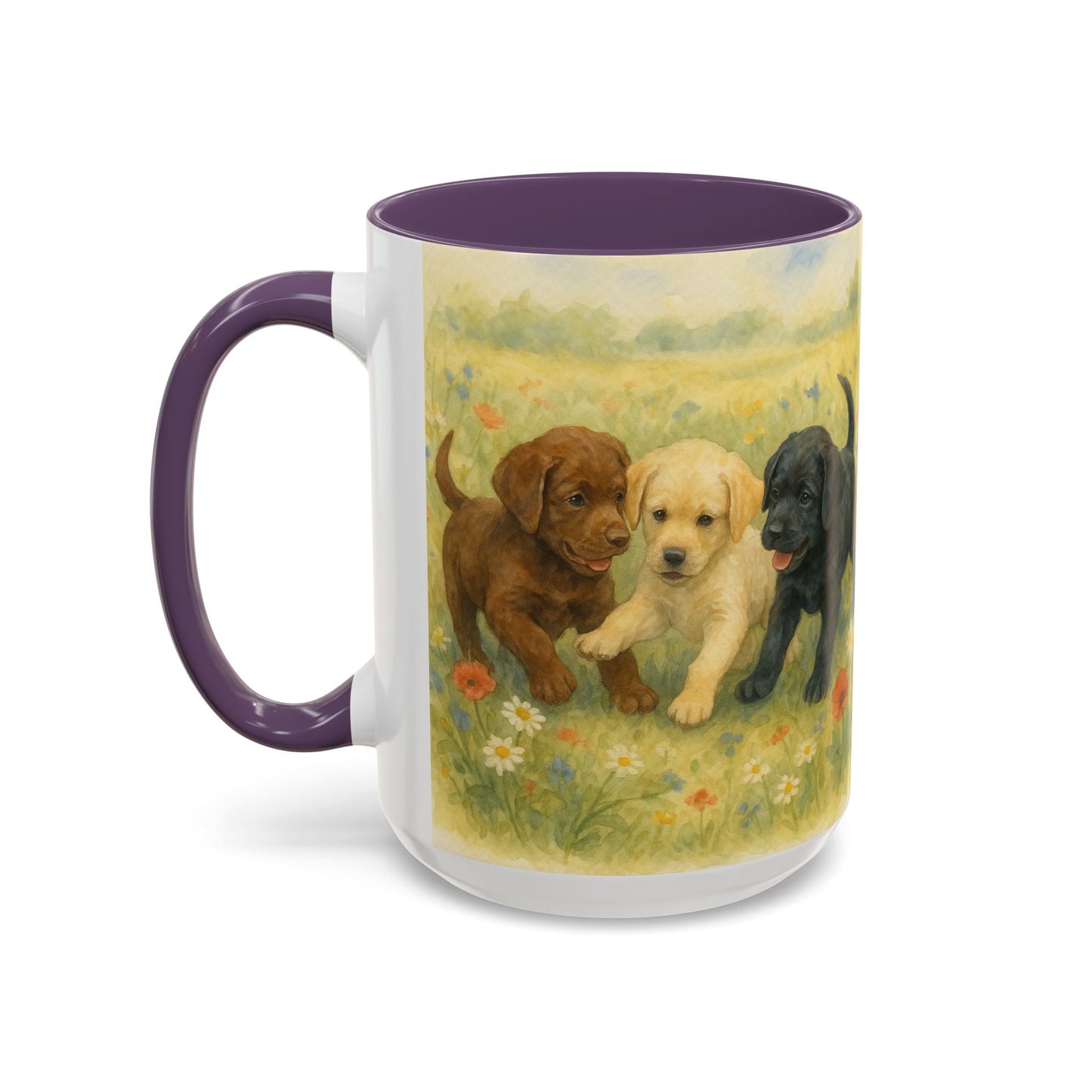 Keramiktasse mit Hunderassen-Motiv – 11 oz & 15 oz