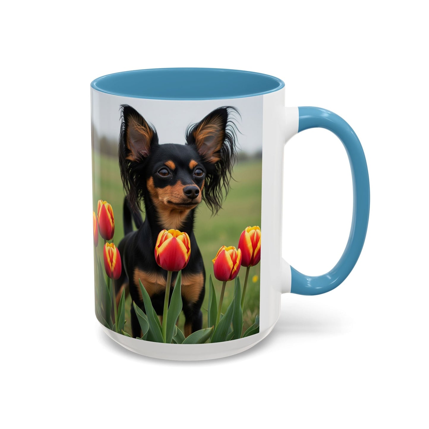 Keramiktasse mit Hunderassen-Motiv – 325 ml & 440 ml