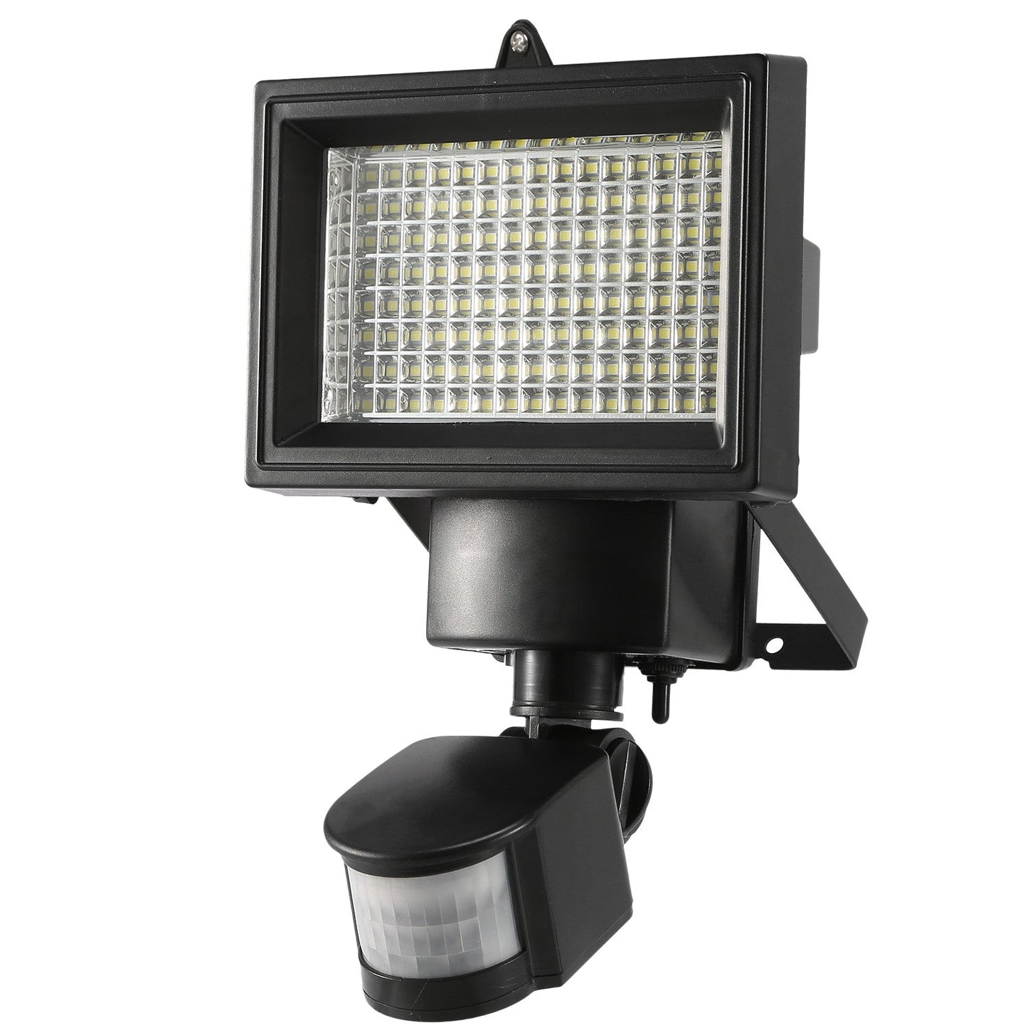 Lampes solaires 1000lm Appliques murales solaires avec capteur de mouvement 120° et sensibilité à la lumière, étanches IP65, éclairage 180° pour garage et jardin